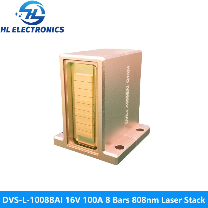 

DVS-L-1008BAI 16V 100A 8Bars 800W 808nm Лазерный стек для удаления волос