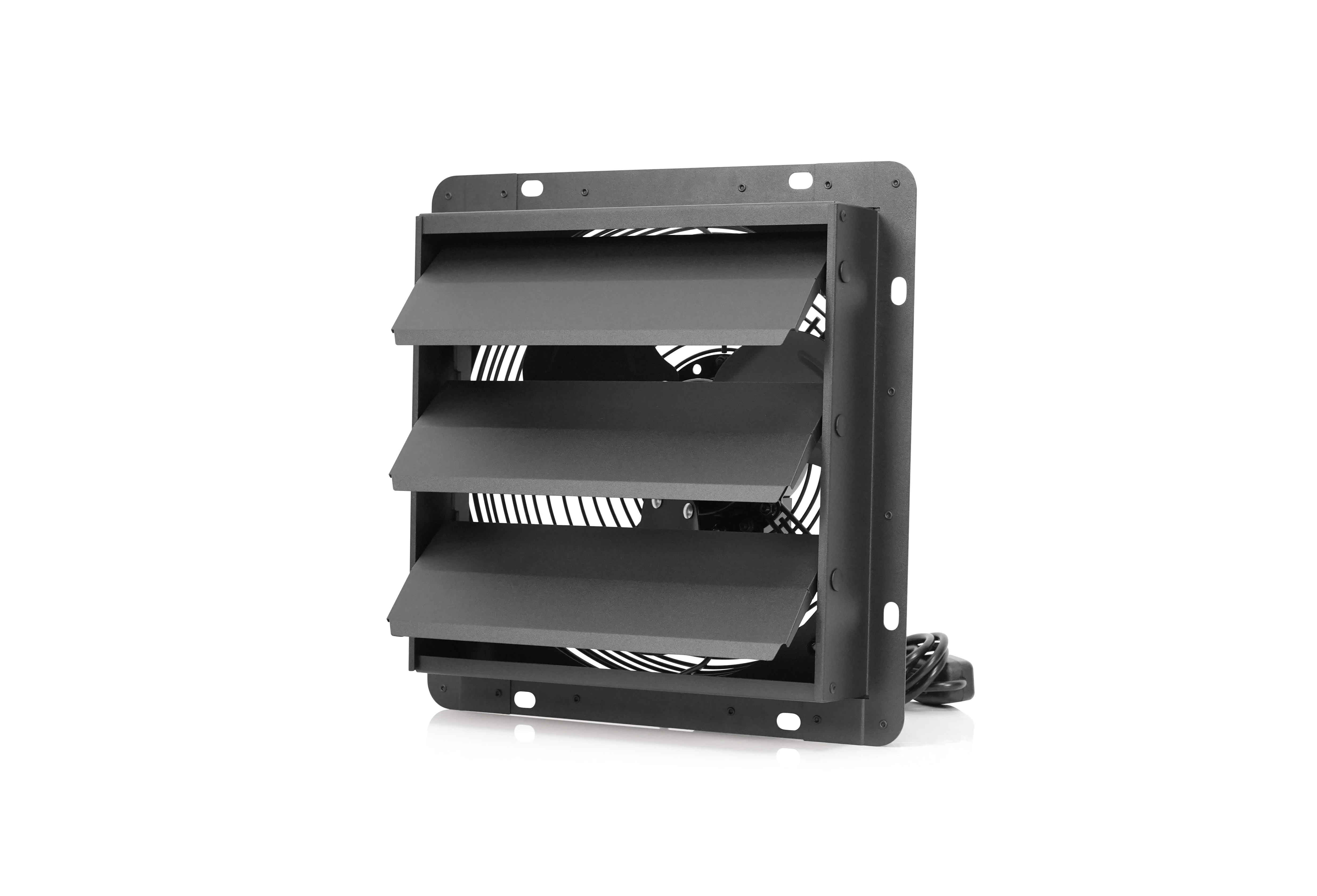 hon&gu an 12inch Auto Shutter  Wall Mounted Ventilation Fan Cold Storage Shutter Exhaust Fan