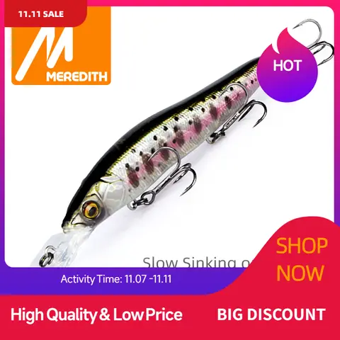 Soft Minnow Wobbler Fishing Lures 110mm MEREDITH