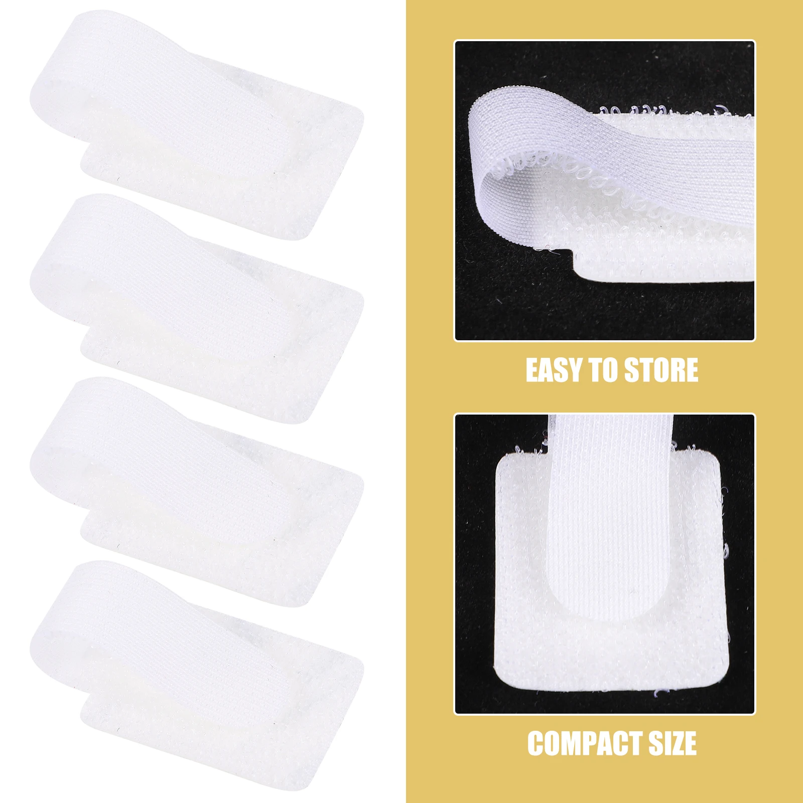 

50pcs Organizer Adjustable Fixing Straps Hook Loop Design Adhesive Cable Ties Data Usb Cable Organizer Travel Holder Appliance