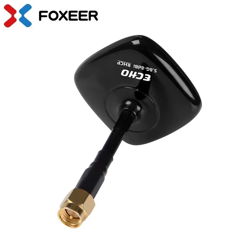 FOXEER ECHO 2 V2 5.8GHz 9dBi Patch Antenna LHCP RHCP for RC Airplane FPV Freestyle Drones VTX VRX Goggles Monitor