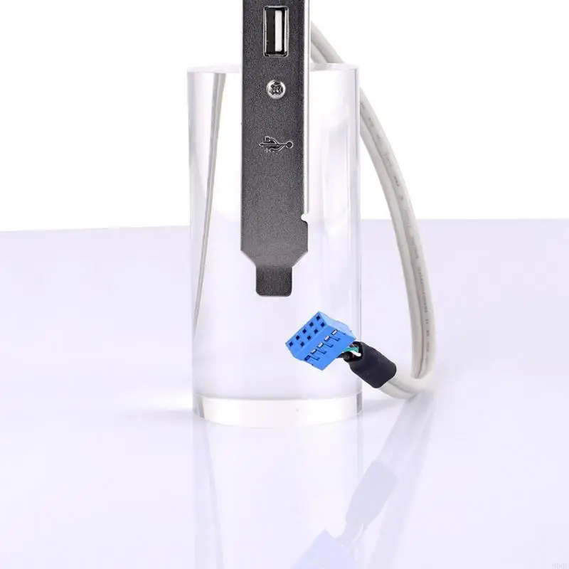 900F Computer für Gehäuse, weibliche Rückseite, USB 2.0, 9-poliger Doppelkupferdraht, 0,3 m