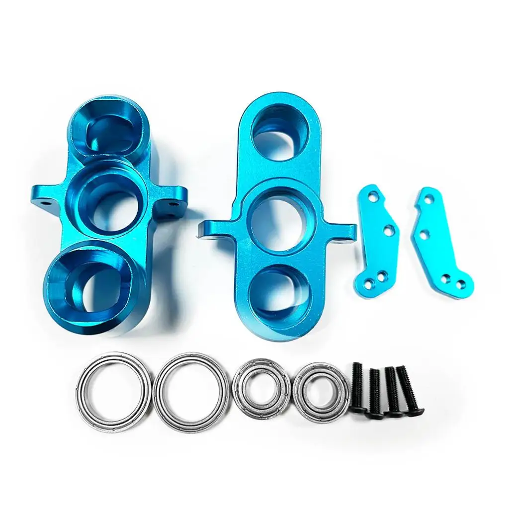 

RCGOFOLLOW Aluminum Alloy Steering Hub Carrier RC Upgrade Part Steering Block Knuckles For 1/7 6S RC Car Part