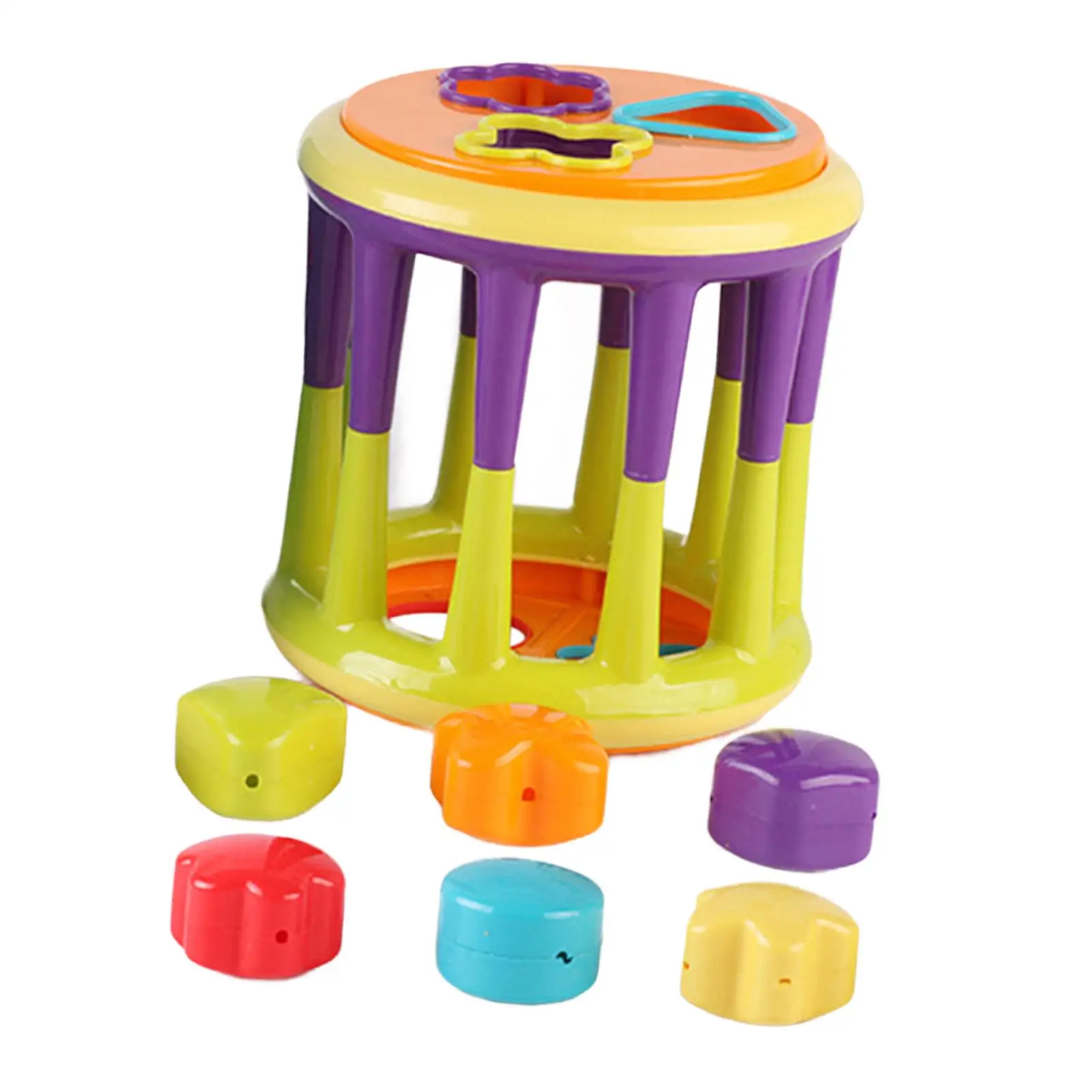 Shape Sorter Educational Color Sorting Toys for Baby Boys Girls 1+ Year Old