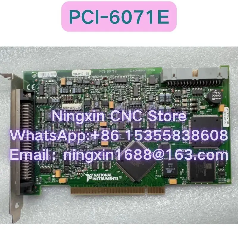 Second-hand PCI-6071E capture card Functional test OK Fast delivery