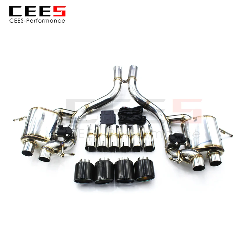 

CEES Exhaust System For Maserati GT 4.2 4.7 Stainless Steel Performance Valve Muffler Catback Escape Tubo Escape Coche Car Parts