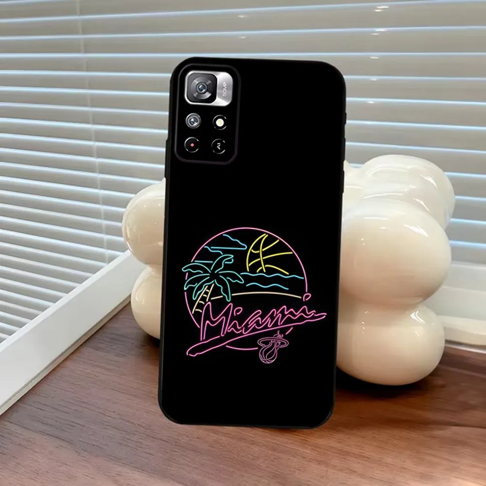 Retro Miami Beach Phone Case For Samsung S25,S24,S23,S22,S21,FE,S30,S20,S10,Plus,Ultra,Lite 5G Silicone Cover