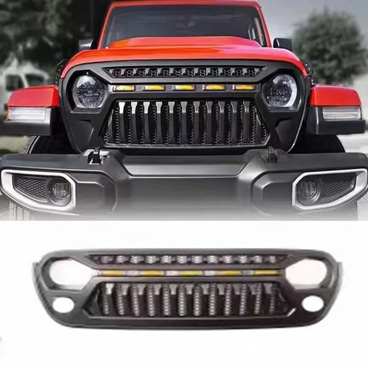 Best Selling  New Style Car Grill Front Bumper Grille For Jeep Wrangler JK