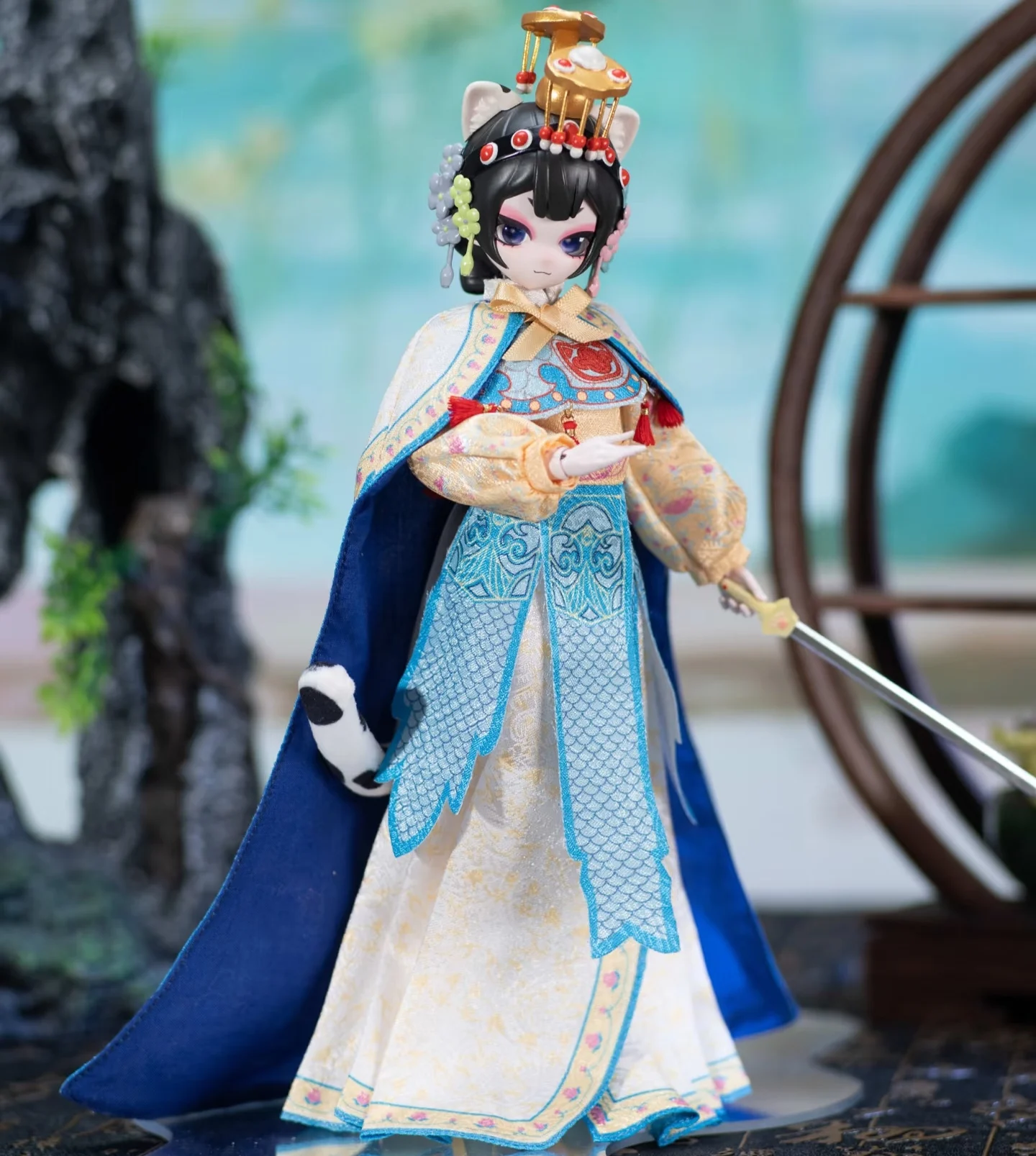 new-chinese-style-opera-doll-joint-movable-doll-original-1-6-bjd-doll-mystery-box-pear-garden-dream-changing-ornament-toys-gifts