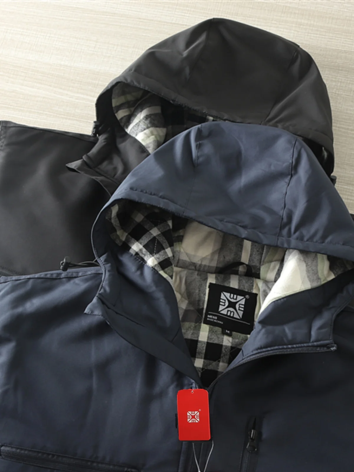 

Мужская утепленная ветрозащитная куртка с капюшоном для активного отдыха, осенне-зимняя функциональная одежда, молодежная модель стандартного кроя