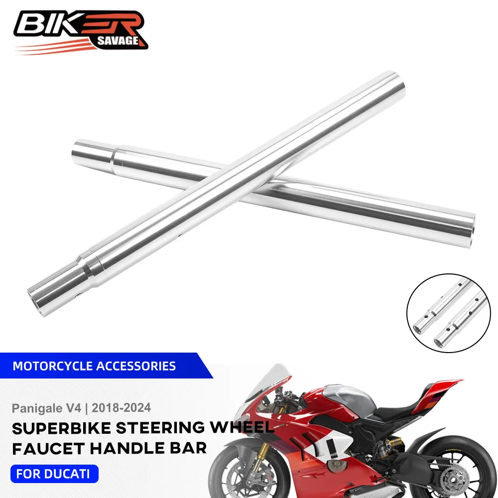 

Motorcycle Handlebar For DUCATI Panigale V4 S R SP/SP2 2018-2024 Superbike Steering Wheel Handle Bar Hand Grip Accessories