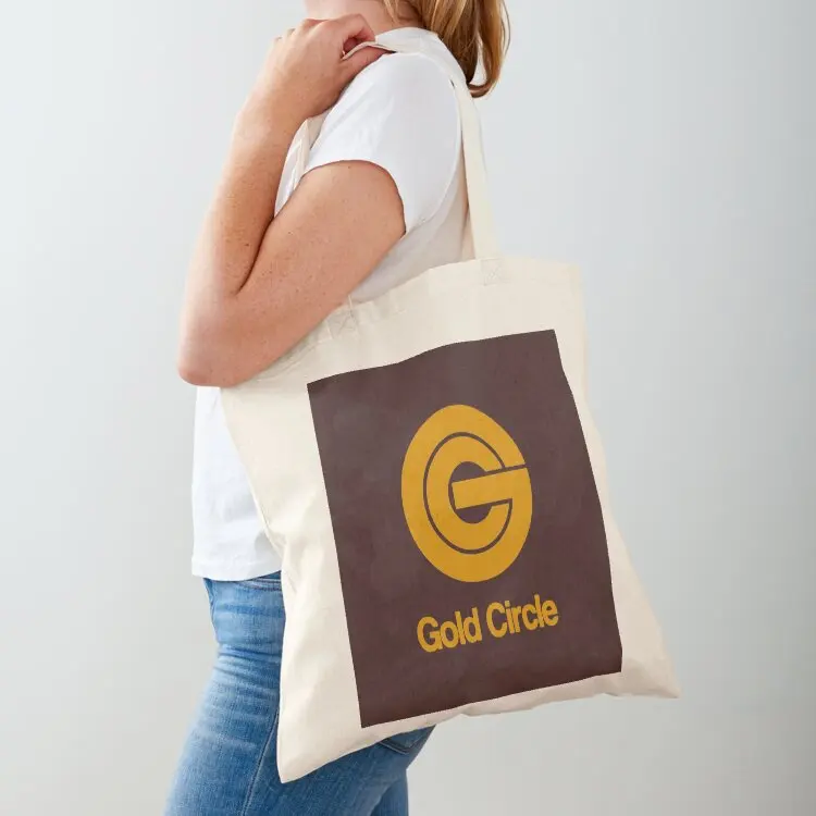 Gold Circle Discount Department Store Tote Bag handbag shopping cart bags Gift bag