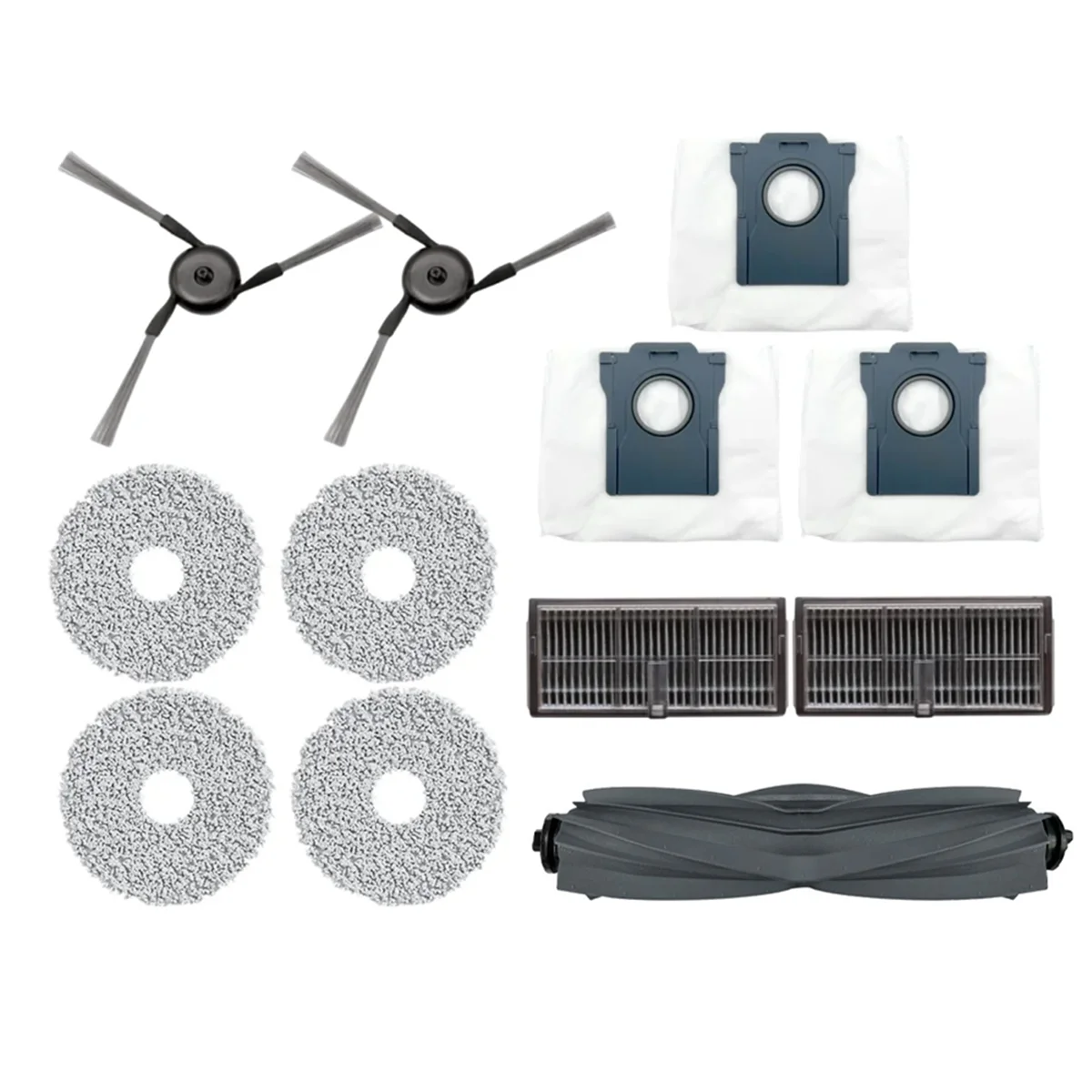 

Для Dreame Bot X40 Ultra робот-пылесос, комплект аксессуаров, резиновая основная стрижка, боковая щетка, фильтр, тряпка для швабры