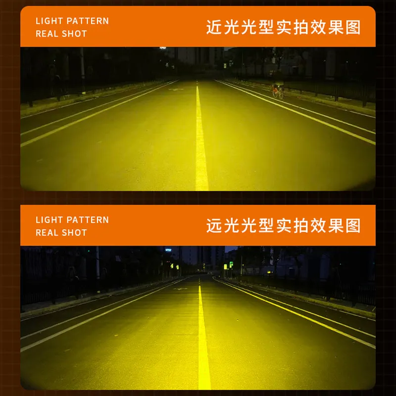 For Haval H9 2024 2025 Lens Fog Light Led High Brightness Low High Beam Golden Eye Fog Lamp Modification Accessories