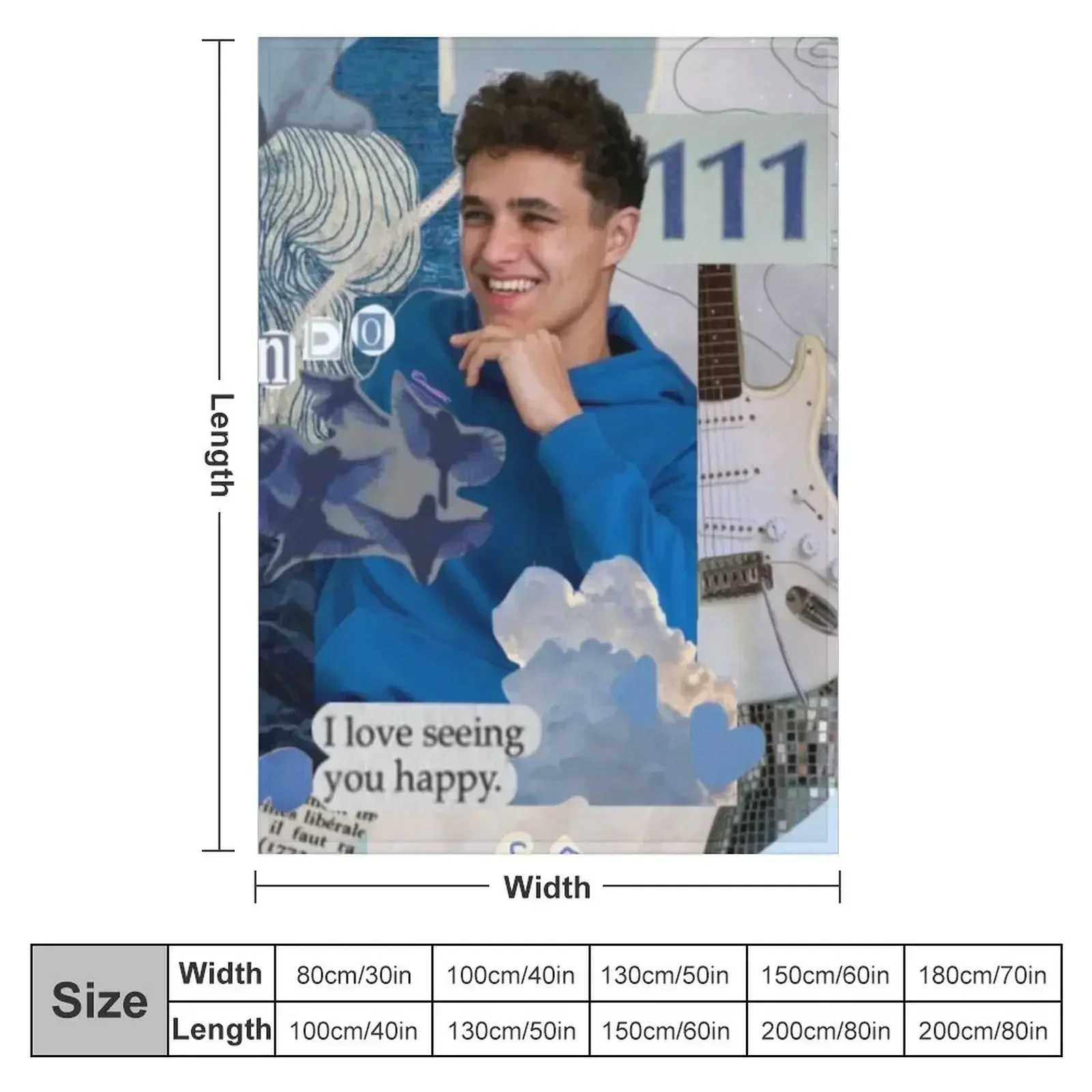 l norris aesthetic Throw Blanket Blankets Sofas Of Decoration Decorative Sofa Picnic Thermals For Travel Hair Kid'S Blankets