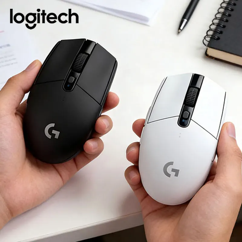 

Беспроводная игровая мышь Logitech G305, сменная батарея, длительное время работы от аккумулятора, высокая точность, совместимость с различными компьютерами