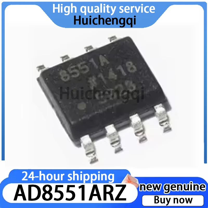 1PCS New Original 8551A AD8551ARZ AD8551AR Single Channel Operational Amplifier Package SOP-8