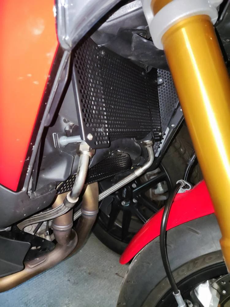 

2025-2026 новая решетка радиатора мотоцикла, защита масляного радиатора, защитная крышка для Ducati Multistrada V4 RS/Pikes Peak/S Sport/Rally