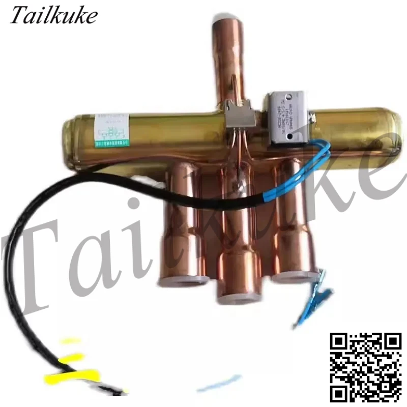 15P Triple Flower 4-way Valve SHF-70-911 Air Conditioner Air Energy Heat Pump Heat Exchanger Parts