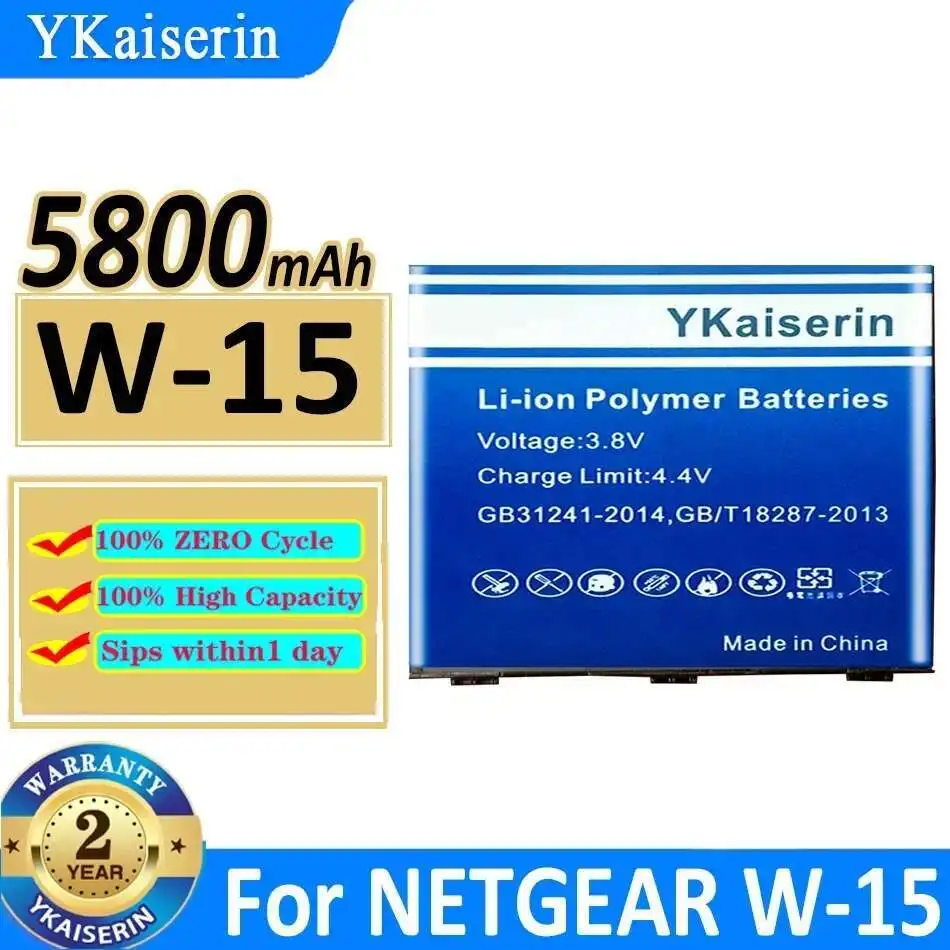 

Long Lasting For Netgear W-15 W15 Router Battery 5800mAh