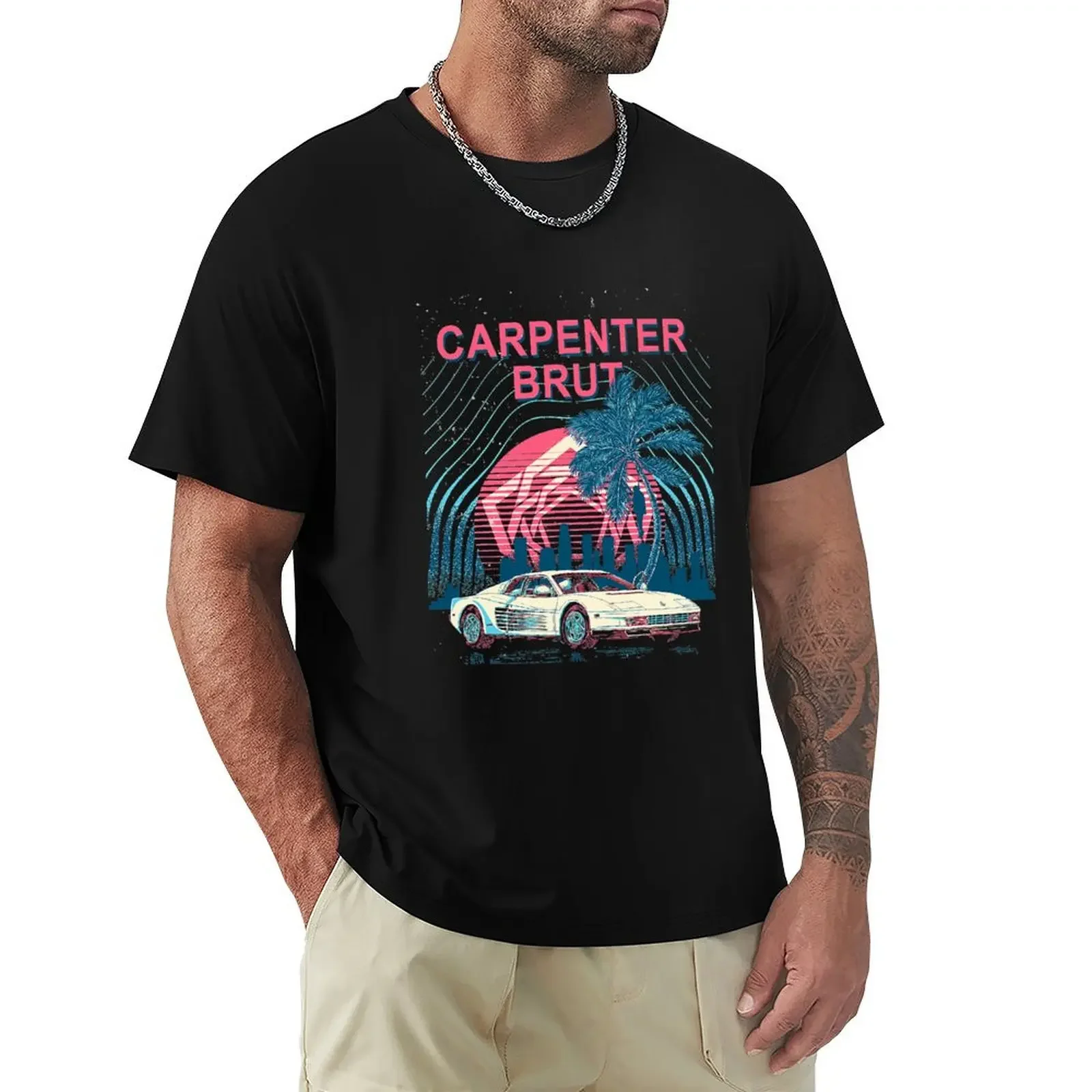 

Carpenter brut T-shirt korean fashion anime clothes men t shirt