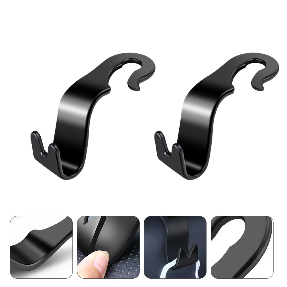 

4Pcs Car Seat Headrest Hook Car Seat Storage Organizer Practical Car Accessories Car Seat Headrest Hanger