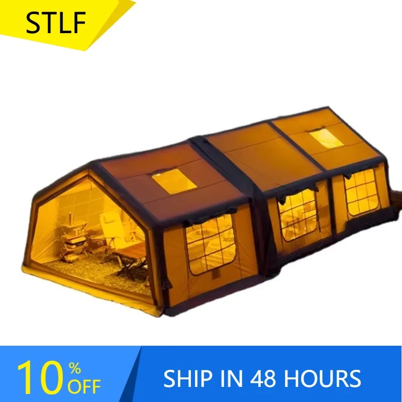 

2025 Large Inflatable Air Tent Outdoor Shelter Camping Cabin With Waterproof Sunscreen Wear-Resistant
