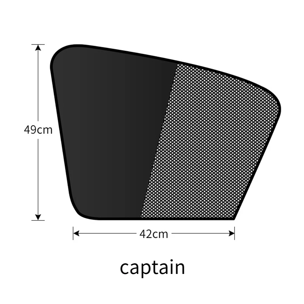 Easily Installed Magnetic Vehicle Windshield Sun Shade Offering Superior Comfort through Breathable Mesh Fabric
