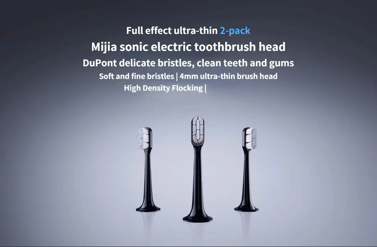 2/4/8/12/PCS For XIAOMI MIJIA T700 Replacement Toothbrush Heads Sonic Electric Vacuum DuPon Toothbrush Soft Bristle Brush Heads