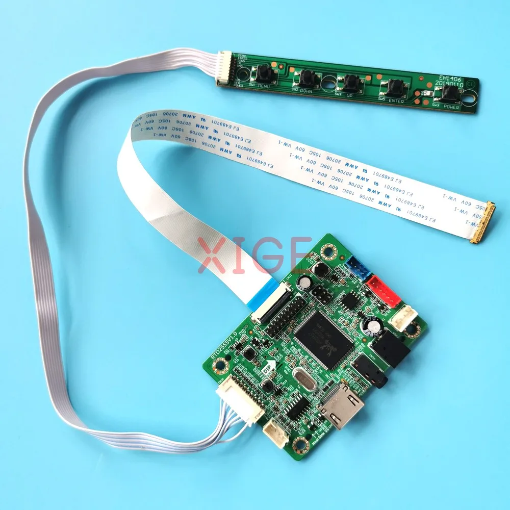 

For N156HCG-EN1/GQ1/GT1 1920x1080 Compatible-HDMI Laptop Panel LED Monitor 30-Pin EDP 15.6" Driver Controller Board DIY Kit