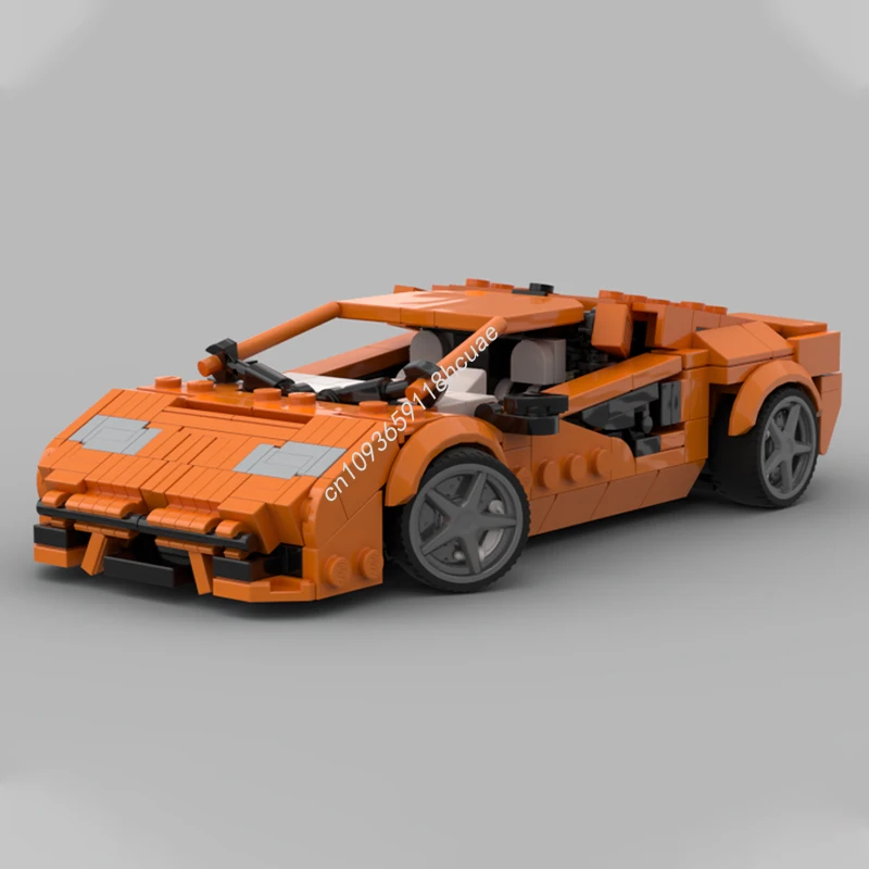 

457 шт. MOC 2022 Lamborghinier Countach City Champions супер автомобиль строительные блоки образовательный кирпич дети Рождественская игрушка в подарок