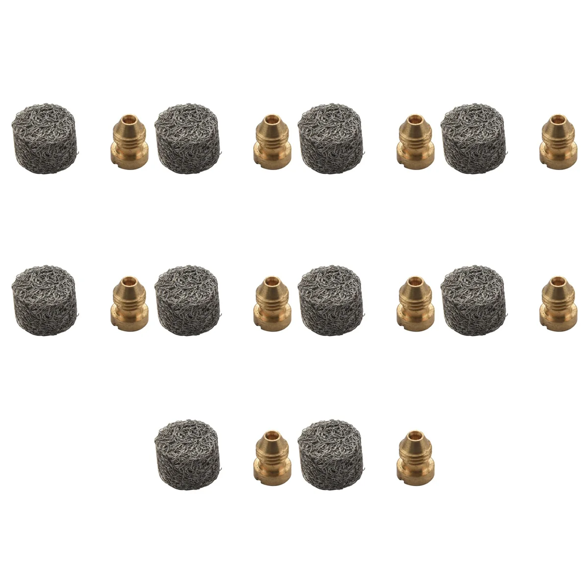 

10X Foam Cannon Orifice Nozzle Tips and Foam Maker, Universal 1.1 mm Thread Nozzle and Mesh Filter ,3000 Psi