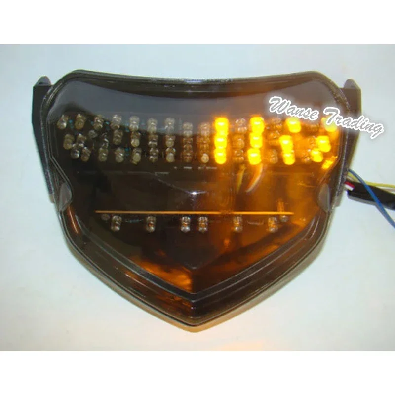 waase Rear Tail Brake Turn Signals Integrated Led Light Smoke For 2004 2005 SUZUKI GSXR600 GSXR750 GSXR GSX-R 600 750 K4 K5