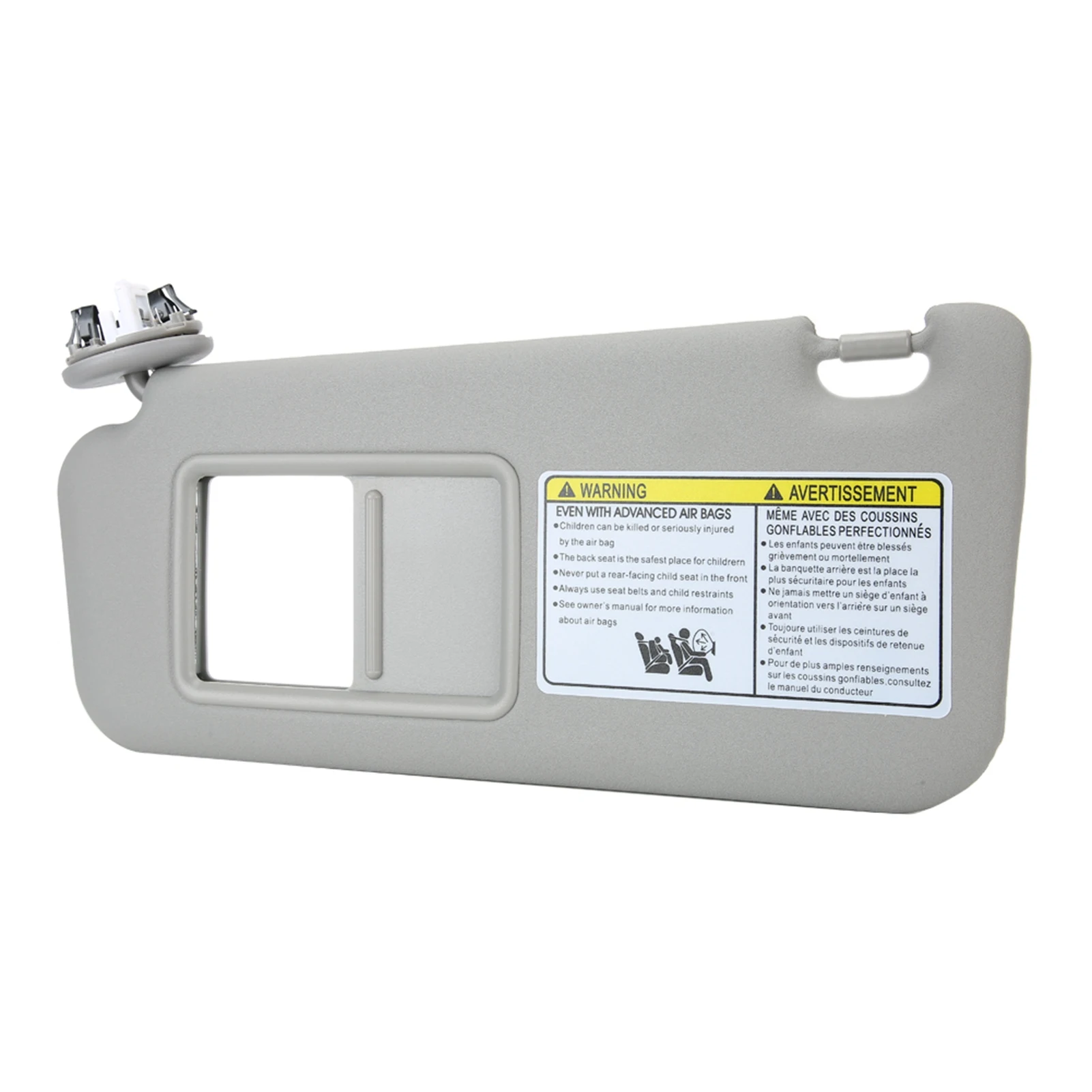 74320‑42501‑B2 Car Sun Block Left Driver Side Sun Visor 74320‑42501‑B2 Fit for  2006‑2009 Gray Car Window Sunshade