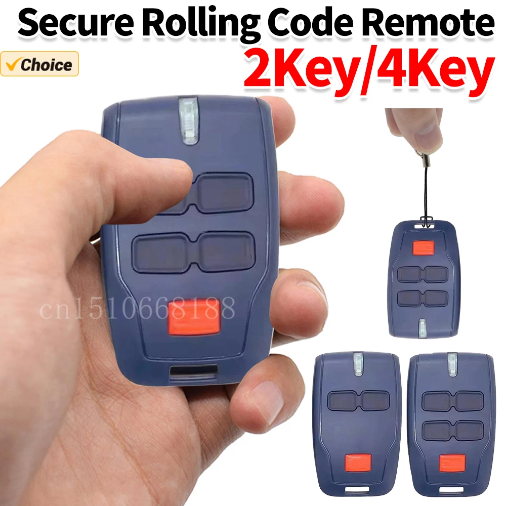 1/2Pcs BFT MITTO 2 Clonix U-Link 433.92MHz 게이트 원격 제어 차고 문 오프너 용 보안 롤링 코드 원격 제어