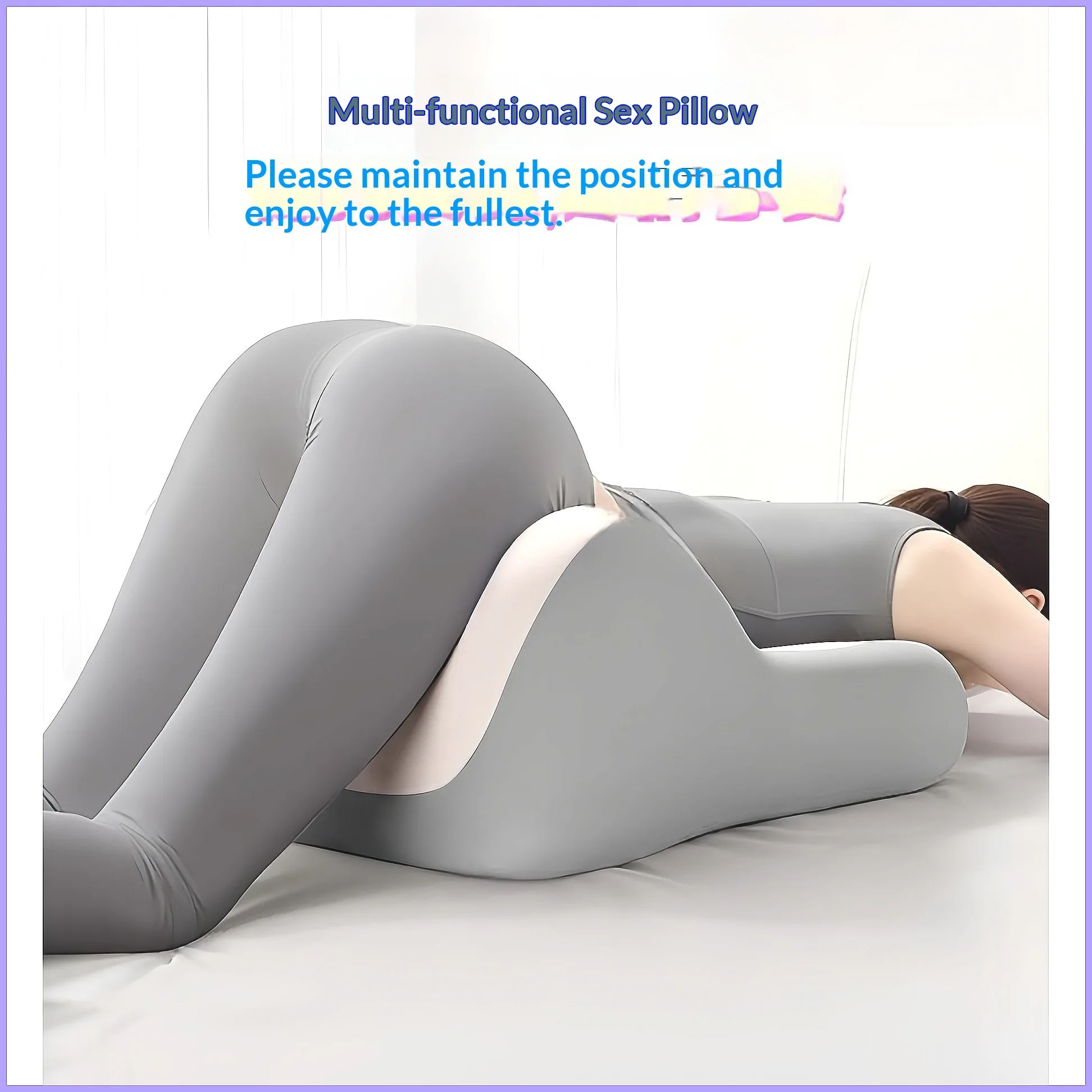 Couple Sleeping Pillow for Women & Men, Effort-Saving Love Pillow, Butt Lift & Hip Support Pillow for Side Sleepers