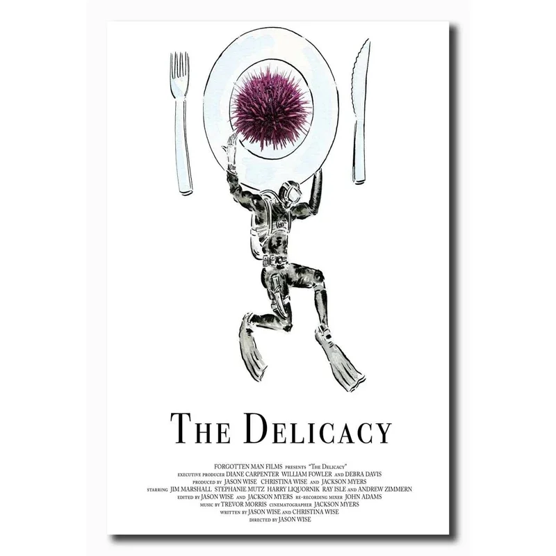 D0654 The Delicacy Movie Silk Fabric Poster Art Decor Indoor Painting Gift