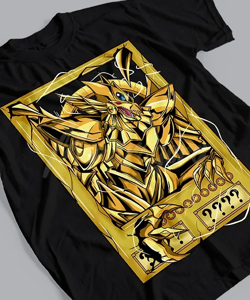 Camiseta unisex Yu-Gi-Oh El Alado de Ra Cotton anime T-shirt