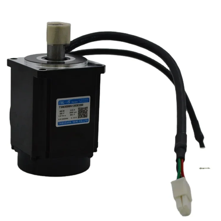 2026/Tamagawa 400W Ac Servo Motor 1.27N.M 3000Rpm 23Bit-Inc Encoder Cnc Router Servo Motor Kit