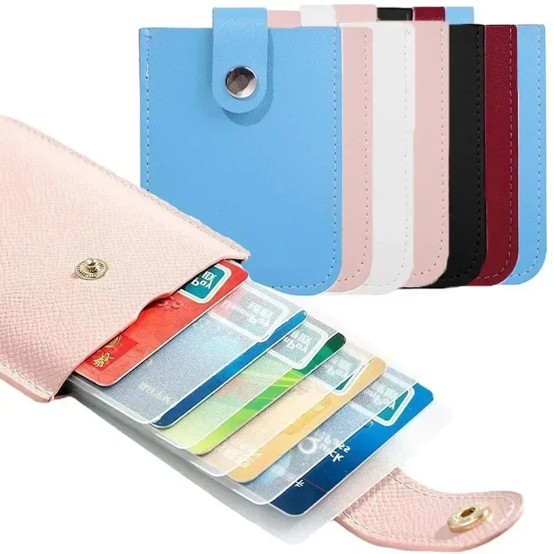 Cards Holder Coin Pouch Case Wallet Organizer Women Men Slim Bank Credit Card ID Cards Cover Business Card Holder Hasp Wallets