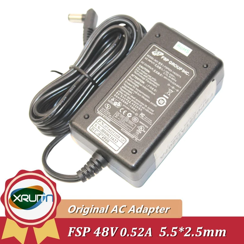 Cargador FSP FSP025-1AD207A original, adaptador de corriente de conmutación para HUAWEI H3C AP POE, fuente de alimentación, 48V, 0.52A, 25W, 9NA0251014