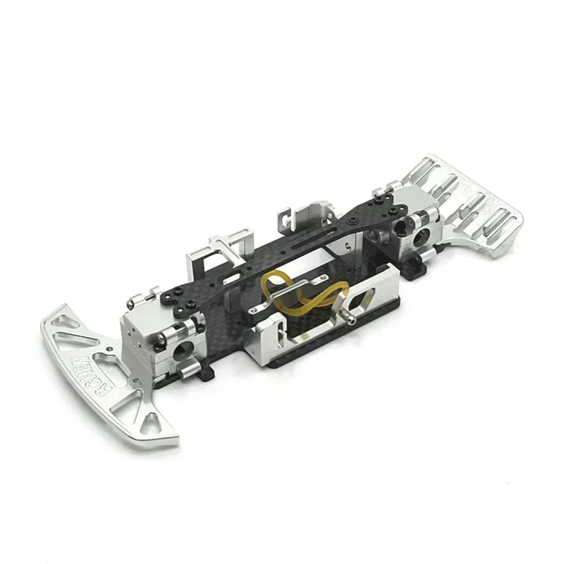 WLtoys 1/28 284131 K969 K979 K989 K999 pièces de mise à niveau en métal de voiture RC, pièces de Modification de cadre semi-fini assemblées