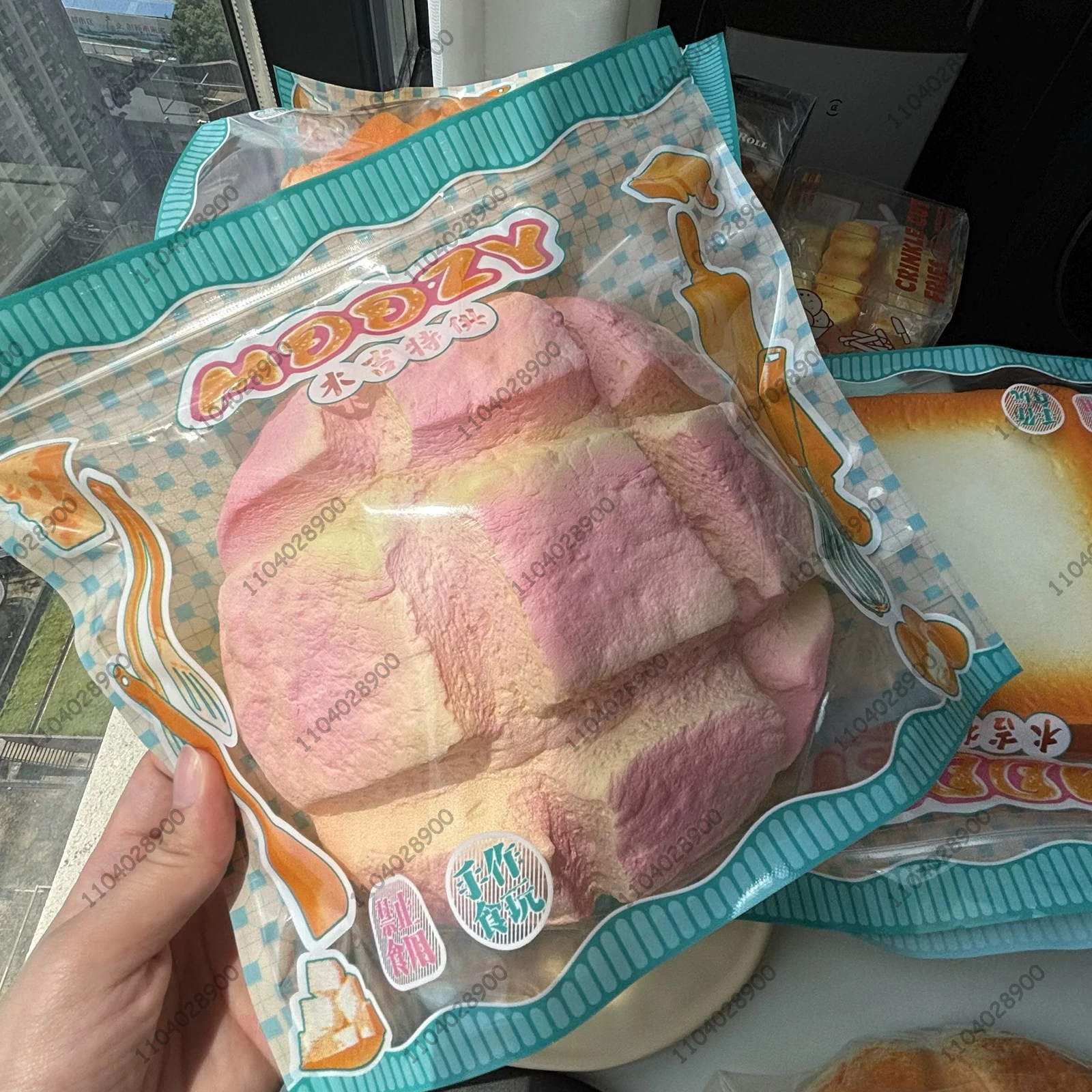 Chignon d'ananas à montée lente, pain d'ananas Squishy, gâteau de pâtisserie, jouet à presser à rebond lent, jouet de relaxation pour les mains