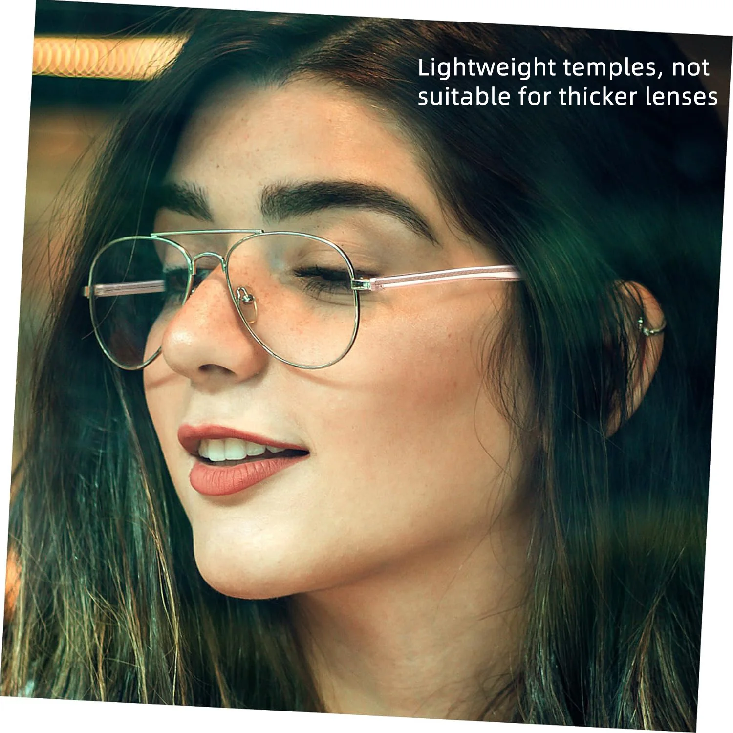 

Crystal Metal Glasses Legs Replacement Parts Rose Gold Pair Universal Eyewear Accessories Sunglasses Reading Myopia Glasses