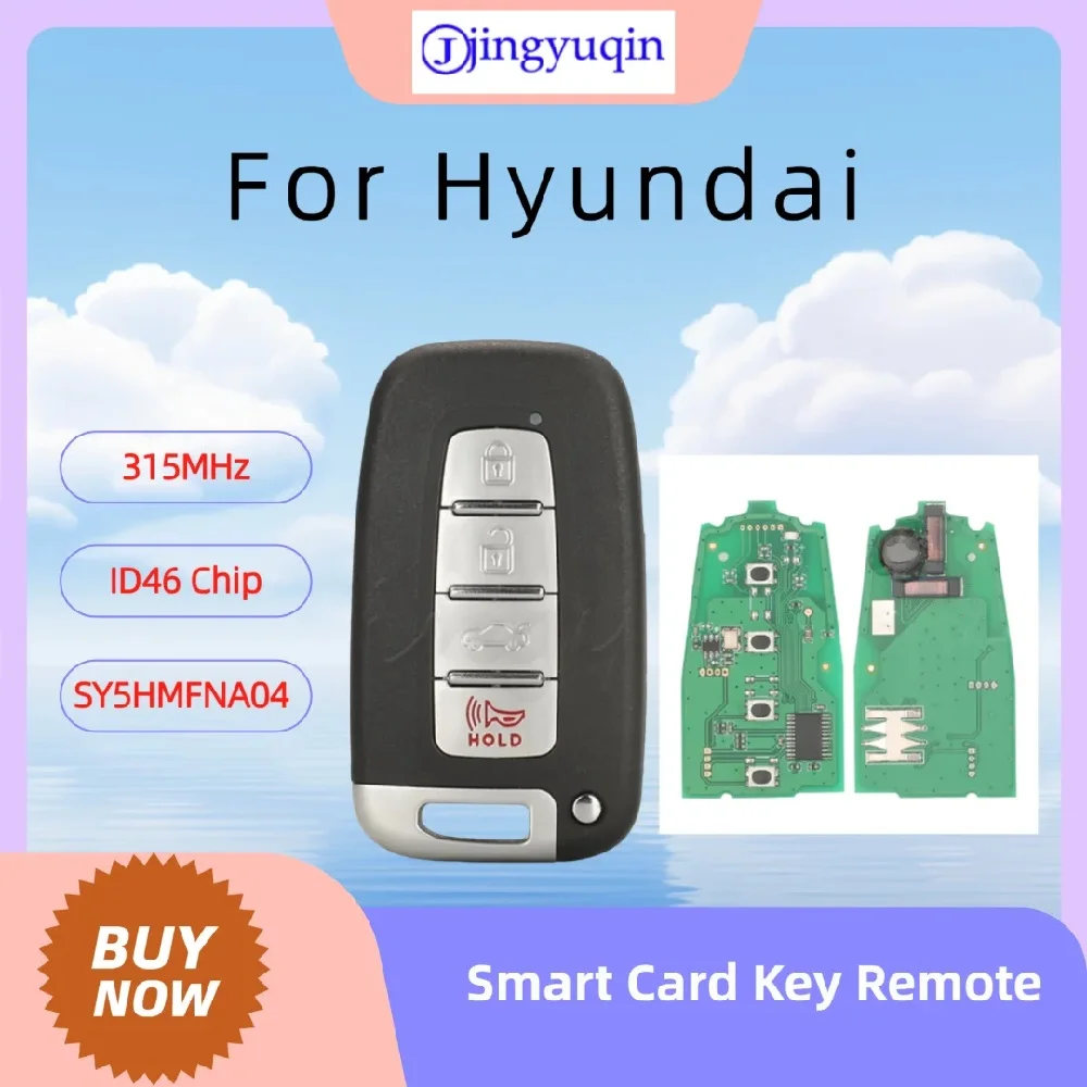 JYQ SY5HMFNA04 315Mhz ID46 Remote Key For Kia Forte Borrego Sorento Hyundai Elantra Genesis Veloster Equus Tucson Sonata Azera