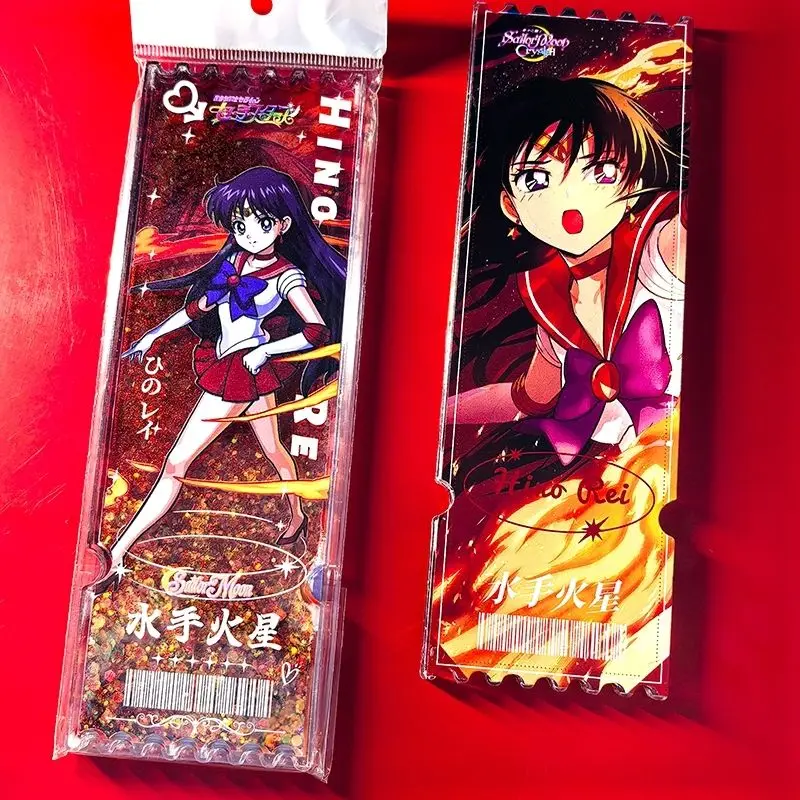 Sailor Moon-themed sand ticket keepsake ornament, original anime merchandise, cute birthday gift view 3