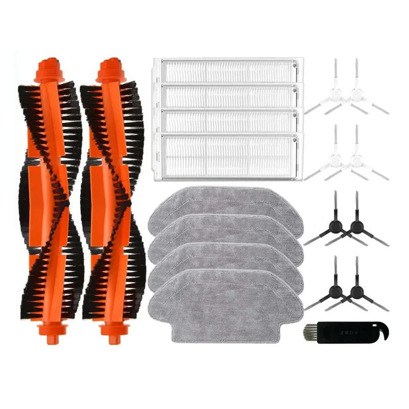 For Xiaomi Mi Robot Vacuum Mop 2S / Mop P / Mop Pro / XMSTJQR2S / STYTJ02YM Spare Parts Main Side Brush Hepa Filter Mops