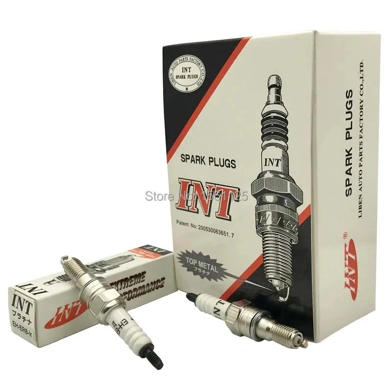 1, 2, 4pcs INT Iridium Spark Plug 8mm EH-ER8-Ir for RVF400/VFR400R/VFR30/RVF35 - ER9EHIX, ER9EH, ER8EH, ER8EHIX, IY27, 6868, 586