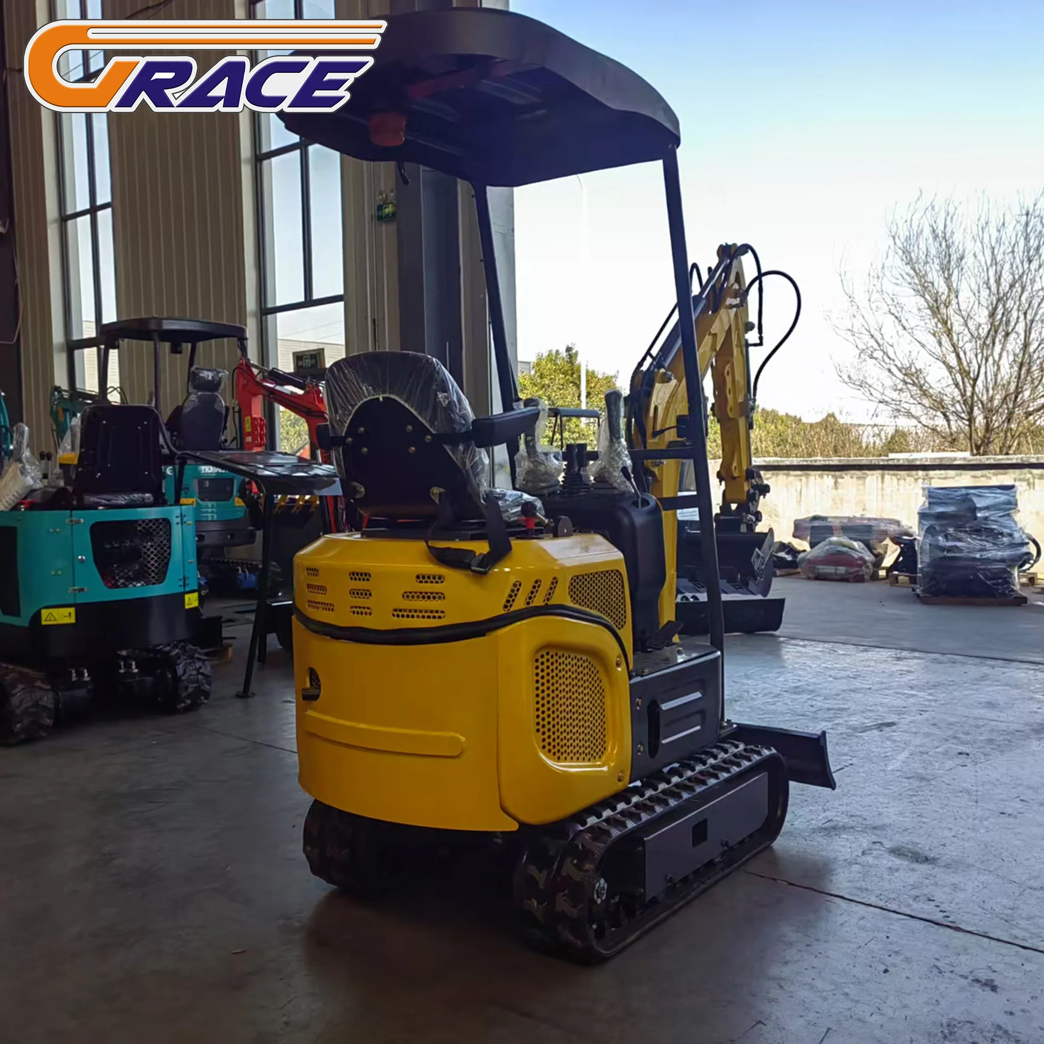 Penjualan Panas Mesin Excavator Rumah Tangga Baru Crawler Digger Mini Excavator Hidrolik EURO 5 Epa Mesin Kubota Excavator Crawler 1.8 Ton