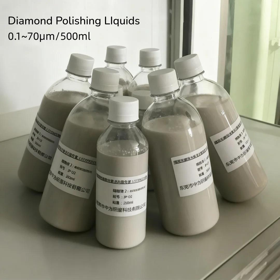 

500ml Suspension Polishing Liquids Metallographic Slurry For Metal Jewelry Brightener Metallographic Grinding 0.1~70μm